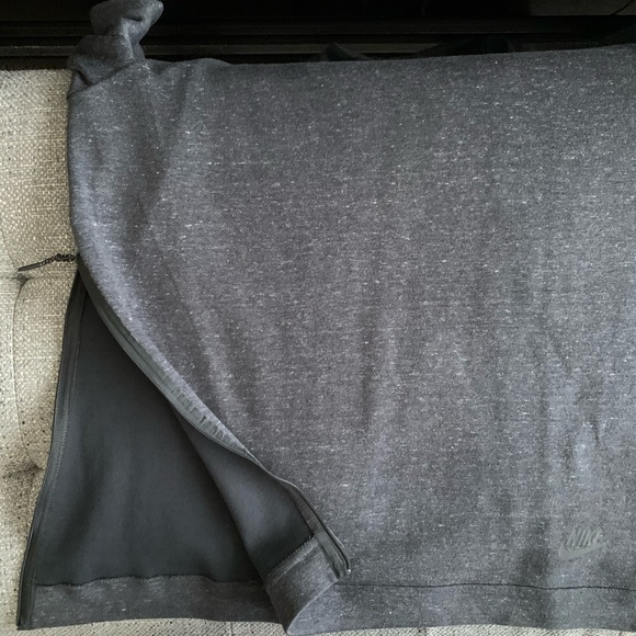 Nike Cowlneck Dri-fit Hoodie in Dark Gray - Picture 6 of 7